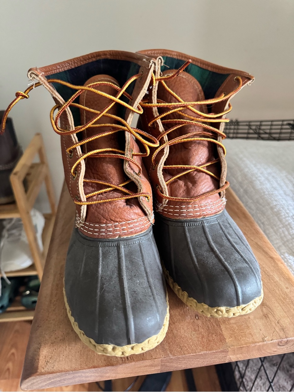L.L.Bean Waterproof Fleece Lined Bean Boots